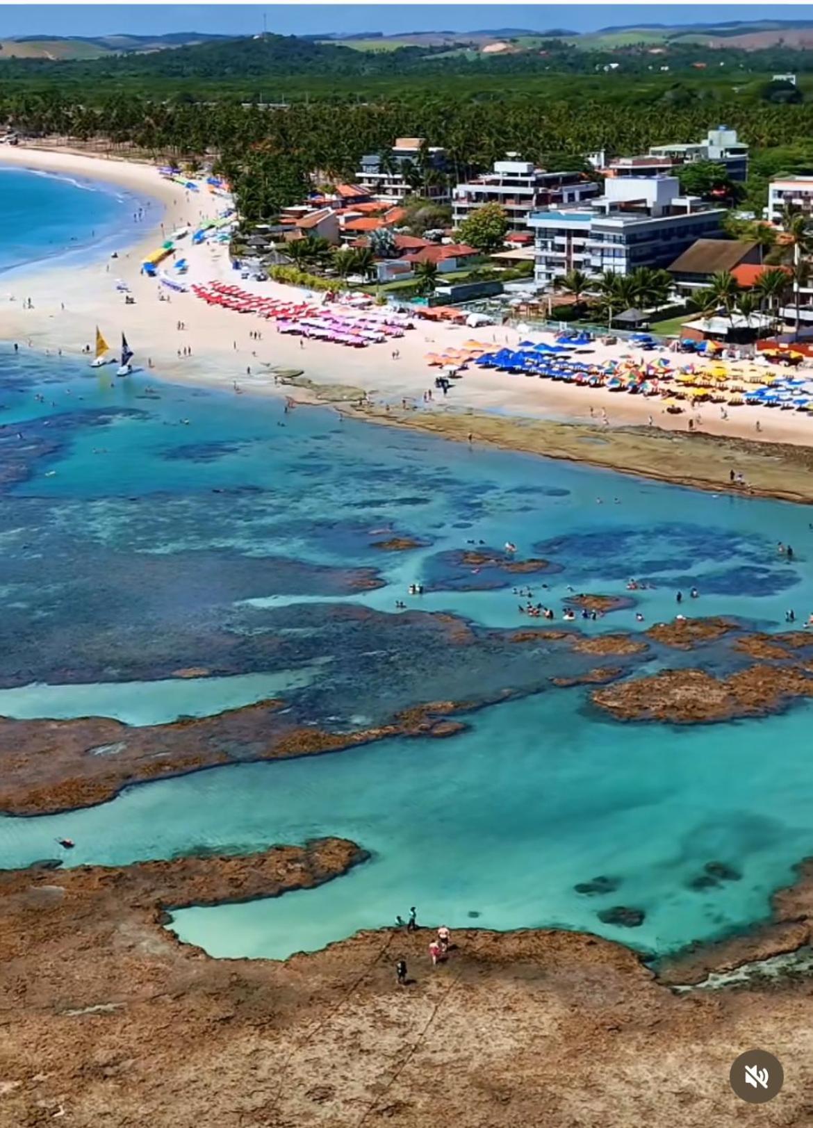 Resort Beira Mar Em Porto De Galinhas - Cupe Beach Living Porto de Galinhas Exterior photo